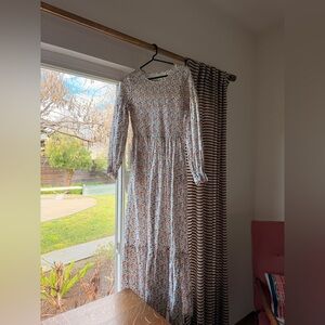 Floral Long Sleeve Dress from Anthro